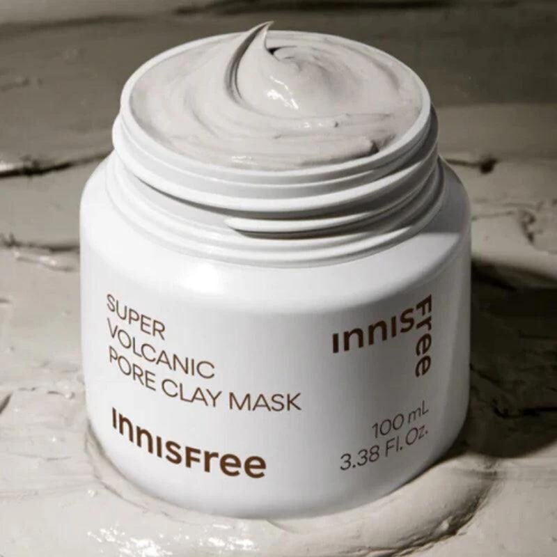 INNISFREE - Super Volcanic Pore Clay Mask 100mL - Imagen 2