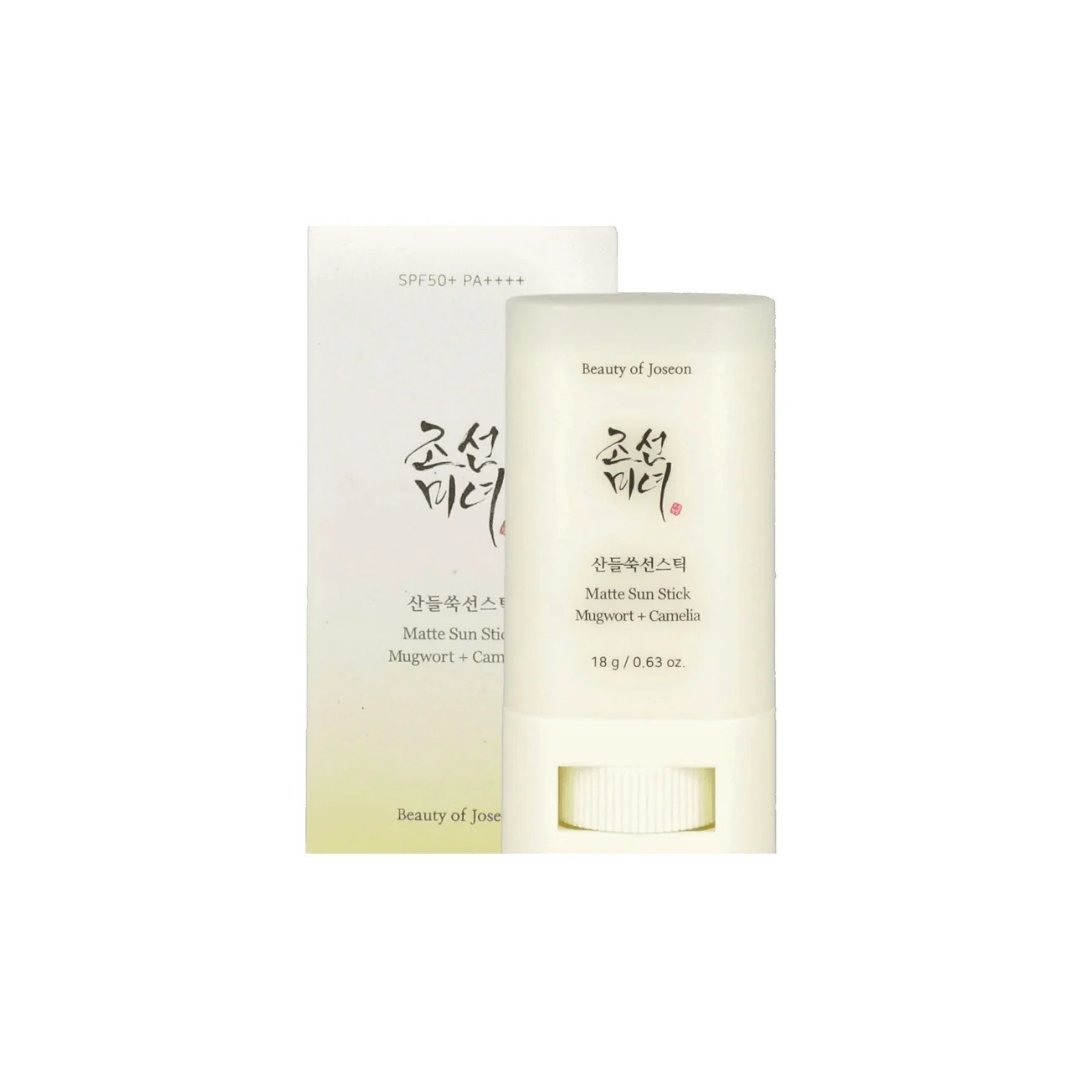 Beauty of Joseon - Matte sun stick: Mugwort + Camelia 18g - Imagen 2
