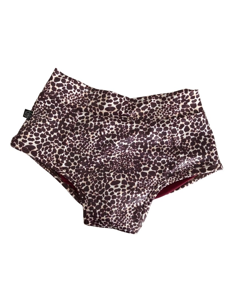 Scarlatta - Short de entrenamiento para Pole - Premium Animal Print