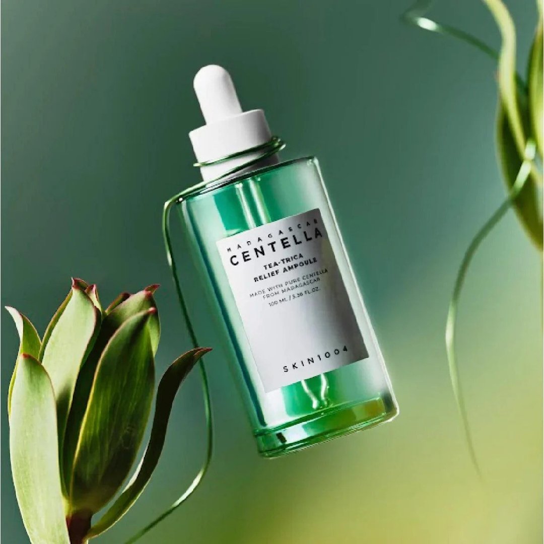 SKIN1004 - Madagascar Centella Tea-Trica Relief Ampoule 100mL - Imagen 5