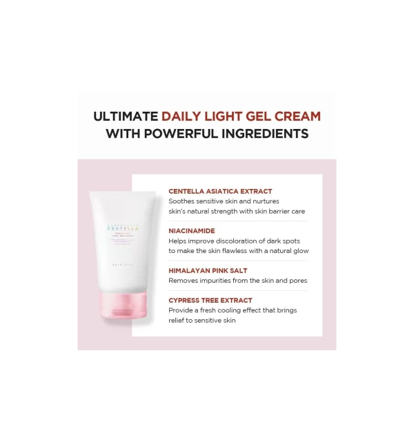 SKIN1004 - Crema Facial Madagascar Centella Poremizing Light Gel Cream [75ml] - Imagen 4