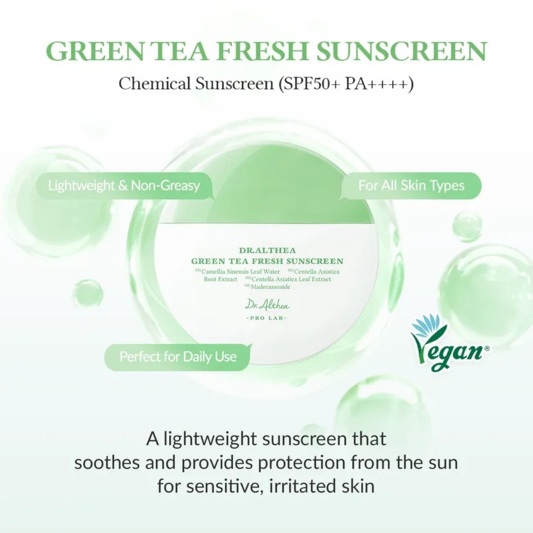 Dr. Althea - Protector Solar Green Tea Fresh Sunscreen - Imagen 2