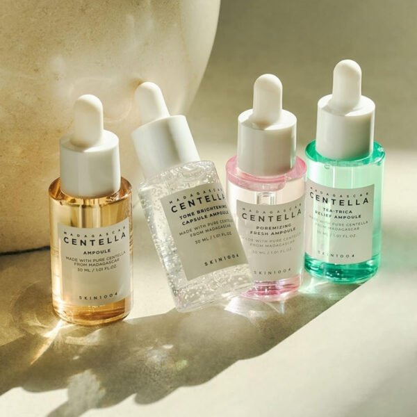 SKIN1004 - Madagascar Centella Ampoule Kit (4 pz de 30 mL) - Imagen 3