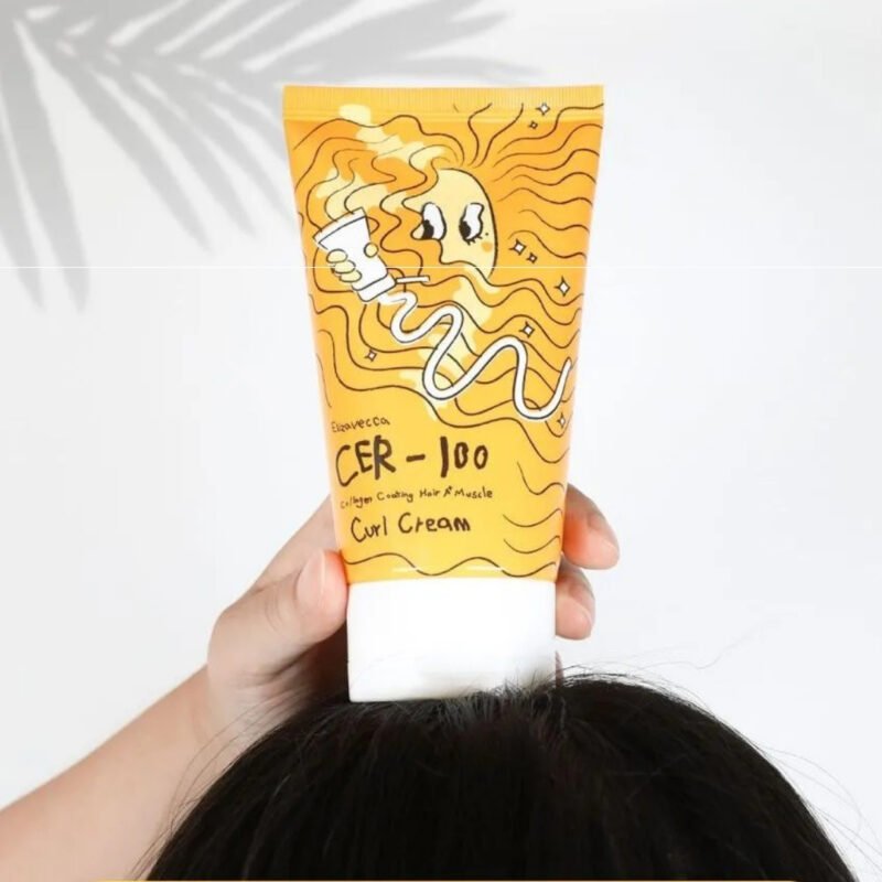 Elizavecca - Cer-100 Collagen Coating Hair A+ Muscle Curl Cream 120mL - Imagen 3
