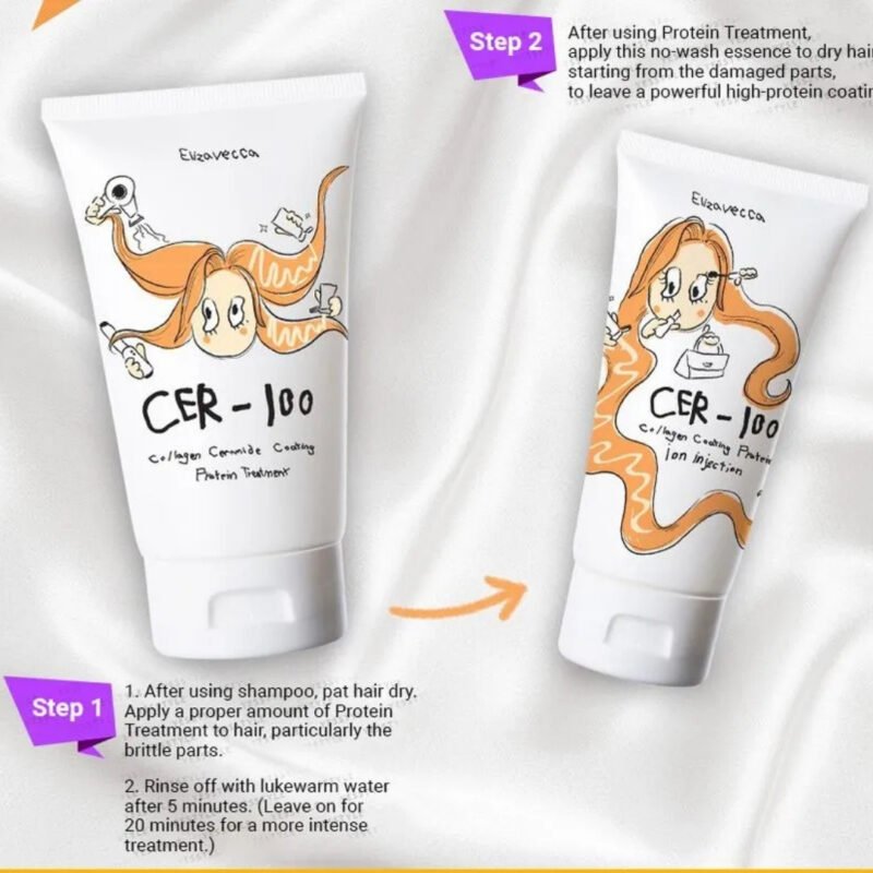 Elizavecca - CER-100 Collagen Ceramide Coating Protein Treatment 100mL - Imagen 3