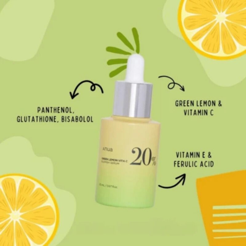 Anua - Green Lemon Vitamin C 20% Blemish Serum - Imagen 5