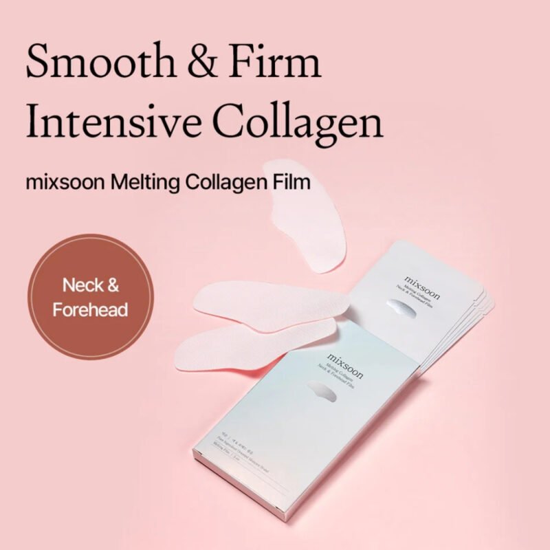 mixsoon - Melting Collagen Neck & Forehead Film [5 pz] - Imagen 8