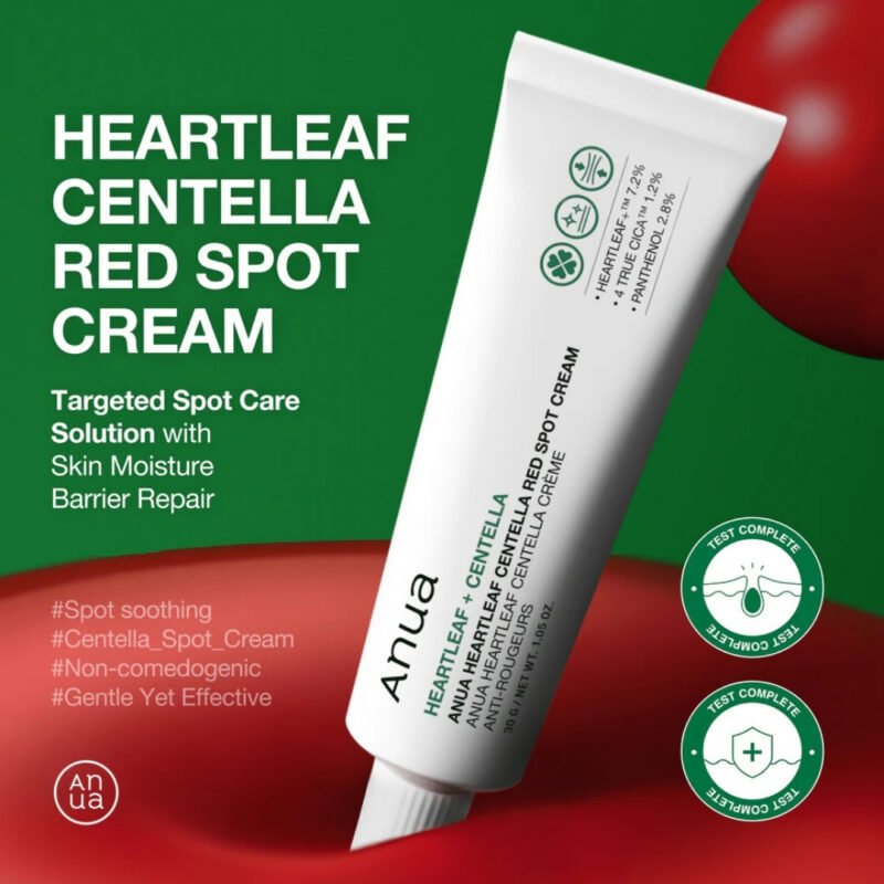 Anua - Heartleaf Centella Red Spot Cream [30g] - Imagen 5
