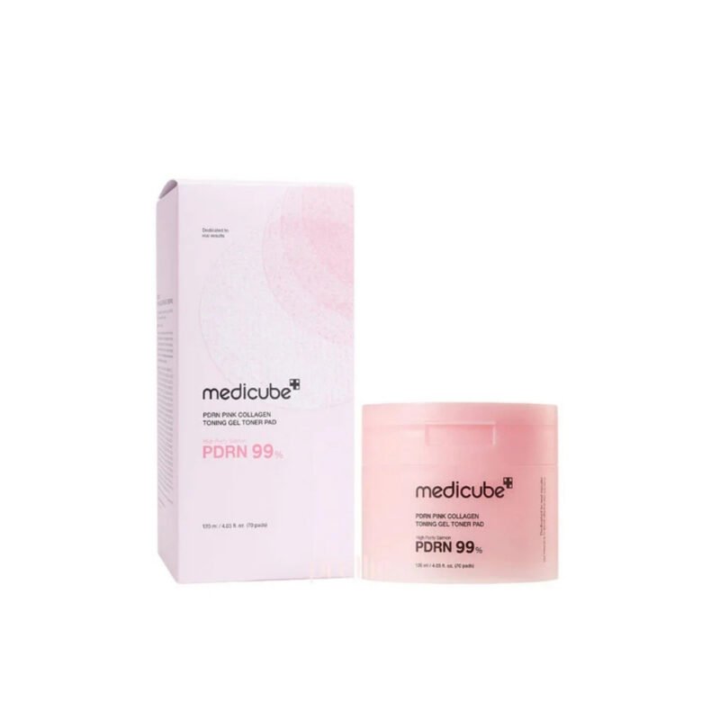 medicube - PDRN Pink Collagen Gel Toner Pad [70pz] - Imagen 2