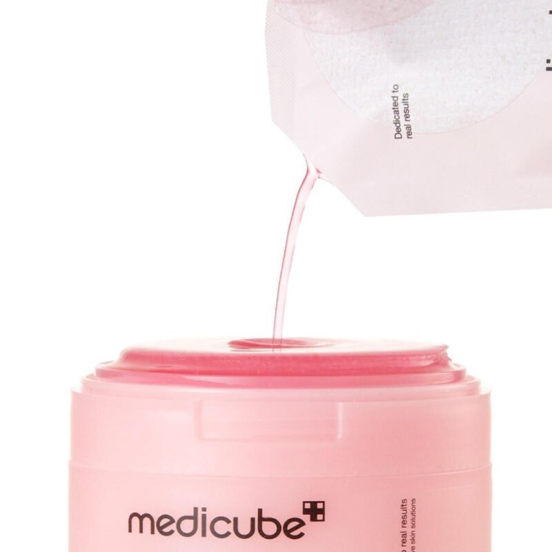 medicube - PDRN Pink Collagen Gel Toner Pad [70pz] - Imagen 4